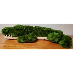 Plush Stuffed Realistic Alligator Crocodile Toy Vintage Toys R Us Animal Alley